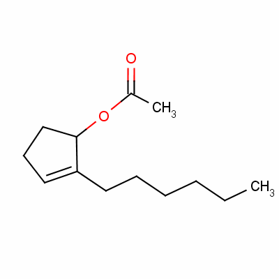 2-Hexylcyclopent-2-enyl acetate Structure,56277-00-0Structure