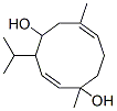 1,7-Dimethyl-4-(1-methylethyl)-2,7-cyclodecadiene-1,5-diol Structure,56283-44-4Structure