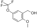 2-Methoxy-5-(trifluoromethoxy)benzyl alcohol Structure,562840-50-0Structure