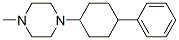 1-Methyl-4-(4-phenylcyclohexyl)piperazine Structure,56298-79-4Structure