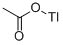 Thallium(I) acetate Structure,563-68-8Structure