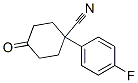 4-Cyano-4-(4-fluorophenyl)cyclohexanone Structure,56326-98-8Structure