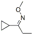 1-Cyclopropyl-1-propanone o-methyl oxime Structure,56336-10-8Structure