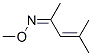 4-Methyl-3-penten-2-one o-methyl oxime Structure,56336-11-9Structure