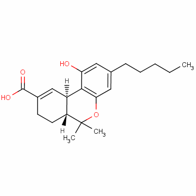 (-)-11-N-9-carboxy-δ9-thc(1mg/ml methanol) Structure,56354-06-4Structure