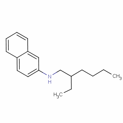 N-(2-ethylhexyl)naphthalen-2-amine Structure,56358-17-9Structure