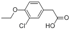 3-Chloro-4-ethoxy-benzeneacetic acid Structure,56369-45-0Structure