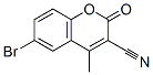 6-Bromo-3-cyano-4-methylcoumarin Structure,56394-22-0Structure