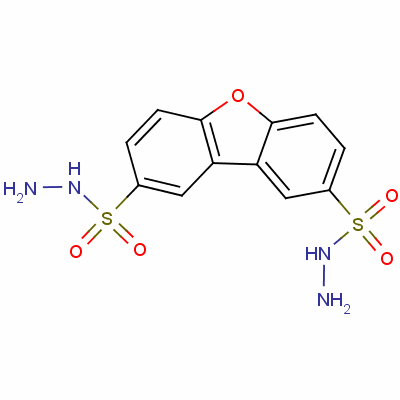 Dibenzofuran-2,8-bis(sulphonohydrazide) Structure,56418-85-0Structure