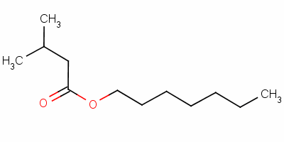 Heptyl isovalerate Structure,56423-43-9Structure