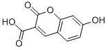 6-Hydroxy-2-oxo-2h-chromene-3-carboxylic acid Structure,56437-16-2Structure