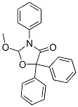 2-Methoxy-3,5,5-triphenyloxazolidin-4-one Structure,56440-41-6Structure