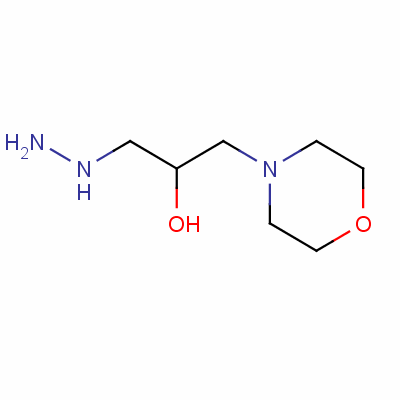 1-Hydrazino-3-morpholinopropan-2-ol Structure,56440-86-9Structure