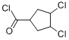 Cyclopentanecarbonyl chloride,3,4-dichloro-(9ci) Structure,56447-17-7Structure