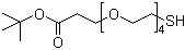 HS-PEG4-tBu Structure,564476-33-1Structure