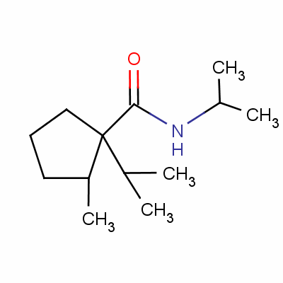 2-Methyl-n,1-bis(1-methylethyl)cyclopentanecarboxamide Structure,56471-13-7Structure