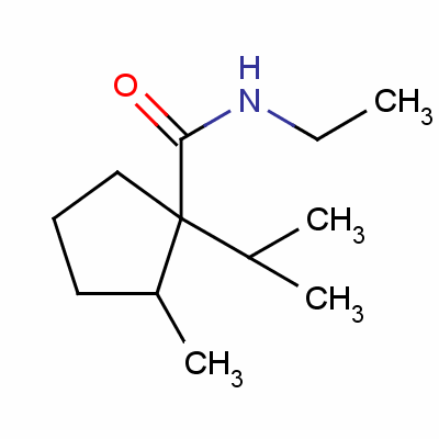 N-ethyl-2-methyl-1-(1-methylethyl)cyclopentanecarboxamide Structure,56471-14-8Structure