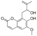 7-Hydroxy-8-(2-hydroxy-3-methyl-3-butenyl)-6-methoxy-2h-1-benzopyran-2-one Structure,56474-99-8Structure