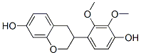 (+)-3,4-Dihydro-3-(4-hydroxy-2,3-dimethoxyphenyl)-2h-1-benzopyran-7-ol Structure,56499-30-0Structure