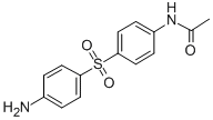 N-monoacetyl-4,4-diaminodiphenylsulfone Structure,565-20-8Structure