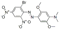 4-[(2,4-Dinitro-6-bromophenyl)azo]-2,5-dimethoxy-n,n-dimethylaniline Structure,56531-99-8Structure