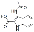 3-Acetylamino-1H-indole-2-carboxylic acid Structure,56545-53-0Structure