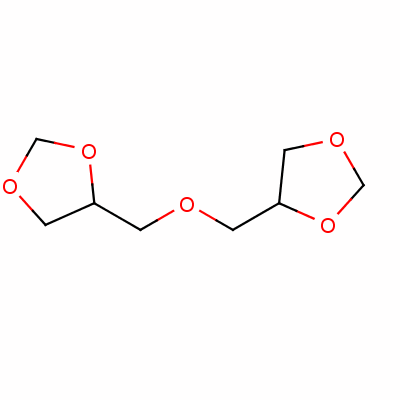 4,4’-(Oxy-(bismethylene))-bis-1,3-dioxolane Structure,56552-15-9Structure