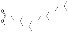 4,6,10,14-Tetramethylpentadecanoic acid methyl ester Structure,56554-31-5Structure