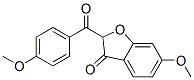 6-Methoxy-2-(4-methoxybenzoyl)-3(2h)-benzofuranone Structure,56588-15-9Structure