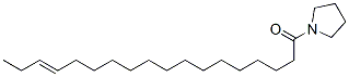 1-(15-Octadecenoyl)pyrrolidine Structure,56599-71-4Structure