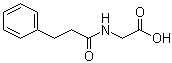 N-(3-phenylpropionyl)glycine Structure,56613-60-6Structure