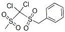 [[[Dichloro(methylsulfonyl)methyl ]sulfonyl ]methyl ]benzene Structure,56620-04-3Structure