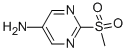 2-(Methylsulfonyl)Pyrimidin-5-amine Structure,56621-92-2Structure