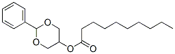 Decanoic acid 2-phenyl-1,3-dioxan-5-yl ester Structure,56630-72-9Structure