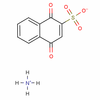 Ammonium 1,4-dihydro-1,4-dioxonaphthalene-2-sulphonate Structure,56633-19-3Structure