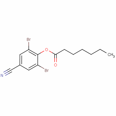 Bromoxynil-heptanoate Structure,56634-95-8Structure