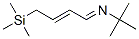 4-Trimethylsilyl-n-tert-butylcrotonaldimine Structure,56637-71-9Structure