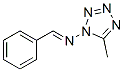 5-Methyl-1-benzalamino-tetrazole Structure,56640-73-4Structure