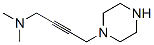 2-Butyn-1-amine,n,n-dimethyl-4-(1-piperazinyl)-(9ci) Structure,56655-73-3Structure