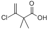 3-Chloro-2,2-dimethyl-but-3-enoic acid Structure,56663-75-3Structure