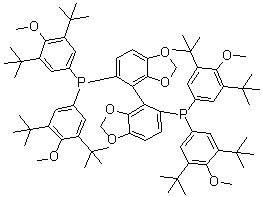 (R)-(-)-dtbm-segphos Structure,566940-03-2Structure