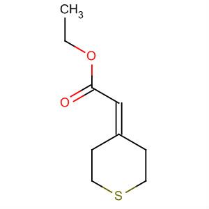 (Tetrahydrothiopyran-4-ylidene)acetic acid ethyl ester Structure,56700-45-9Structure