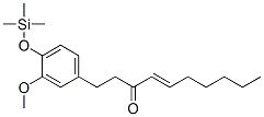 1-[3-Methoxy-4-[(trimethylsilyl)oxy]phenyl ]-4-decen-3-one Structure,56700-92-6Structure