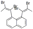 1,8-Bis[(z)-1,2-dibromo-1-propenyl ]naphthalene Structure,56701-41-8Structure