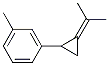 1-Methyl-3-[2-(1-methylethylidene)cyclopropyl ]benzene Structure,56701-42-9Structure