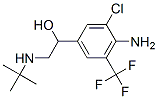 1-[4-Amino-3-chloro-5-(trifluoromethyl)phenyl ]-2-(tert-butylamino)ethanol Structure,56707-24-5Structure