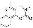 Dimethylcarbamic acid 5,6,7,8-tetrahydro-2-methylquinolin-4-yl ester Structure,56716-21-3Structure