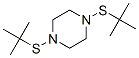 Piperazine,1,4-bis[(1,1-dimethylethyl)thio]- Structure,56771-87-0Structure