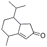 1,4,5,6,7,7A-hexahydro-4-methyl-7-(1-methylethyl)-2h-inden-2-one Structure,56771-91-6Structure