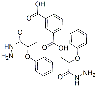 Isophthalic acid bis(2-phenoxypropionylhydrazide) Structure,56793-31-8Structure